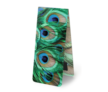 Magnetische Boekenlegger, Pauwen veren