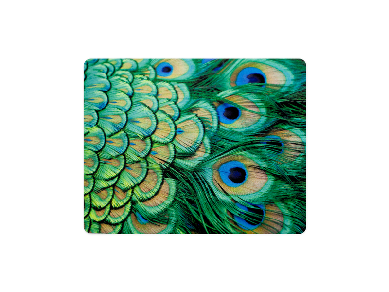 Tapis de souris, Plumes de paon
