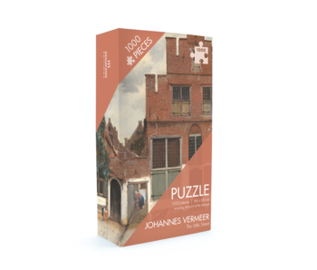 Puzzle, 1000 pièces, la petite rue de Vermeer