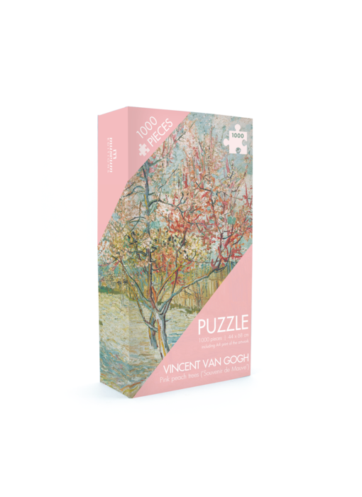 Legpuzzel, 1000 stukjes, Roze perzikbomen (Souvenir de Mauve), Van Gogh