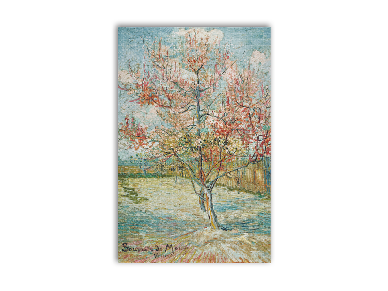 Jigsaw puzzle, 1000 pieces, Pink peach trees,  (Souvenir de Mauve), Van Gogh
