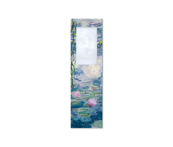 Marque-page avec loupe,  Monet, Nympheas