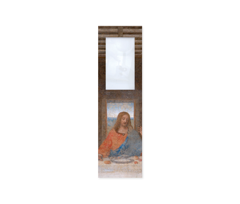 Marque-page avec loupe, Leonardo Da Vinci,   Dernière Cène