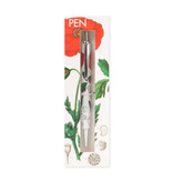 Stylo bille en boite,  TCoquelicot, Hortus Botanicus
