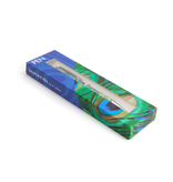 Ballpen in box, peacock feathers Ballpen in box, peacock feathers