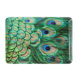 Serving Tray, Mini , Peacock feathers