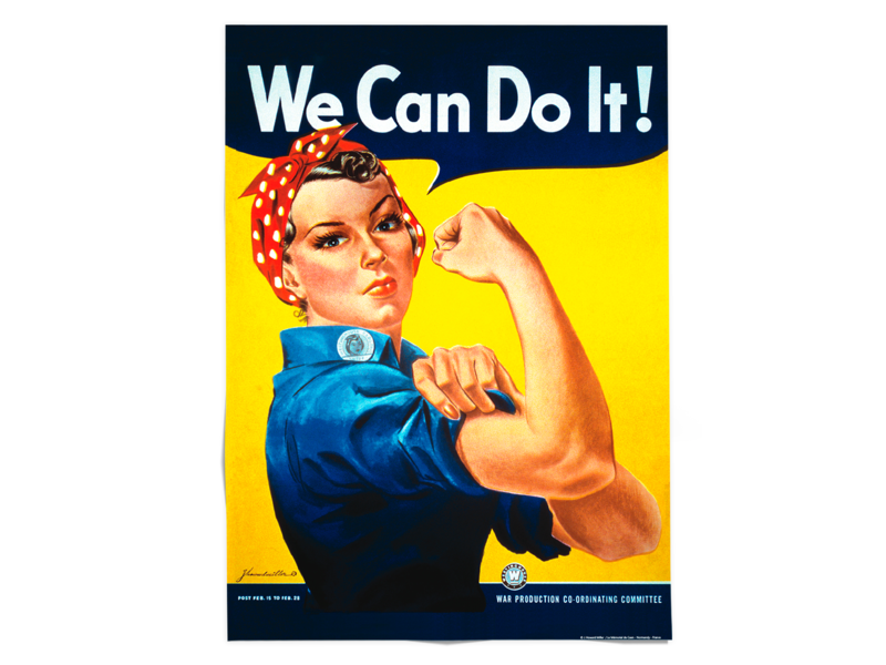 Poster 50x70 cm, We can do it