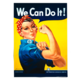 Poster 50x70 cm,  We can do it