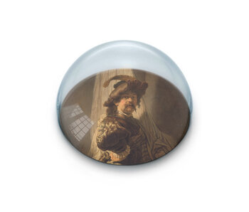 Glass Dome, Rembrandt, The Standard Bearer