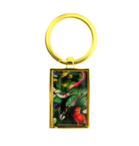 Key ring, Metal gold, Bird life, Teylers Museum