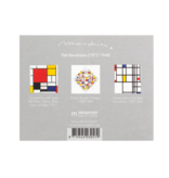 Set mit 3 runden Magneten, Piet Mondriaan