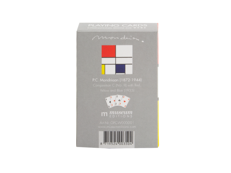 Cartes à jouer,  Piet  Mondriaan