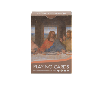 Jugando a las cartas,  Leonardo Da Vinci, La última cena