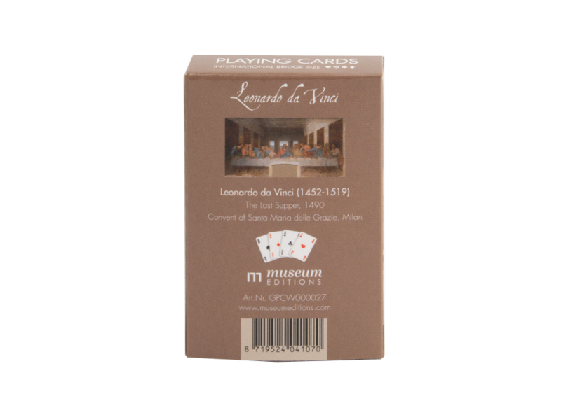 Jugando a las cartas,  Leonardo Da Vinci, La última cena