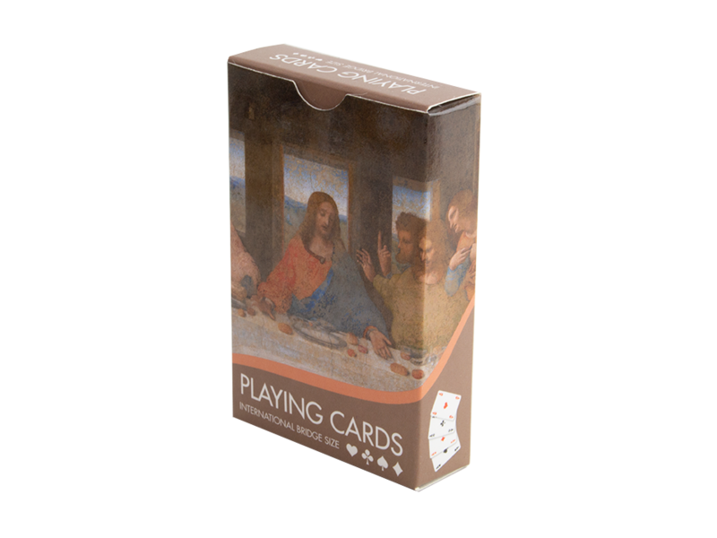 Jugando a las cartas,  Leonardo Da Vinci, La última cena