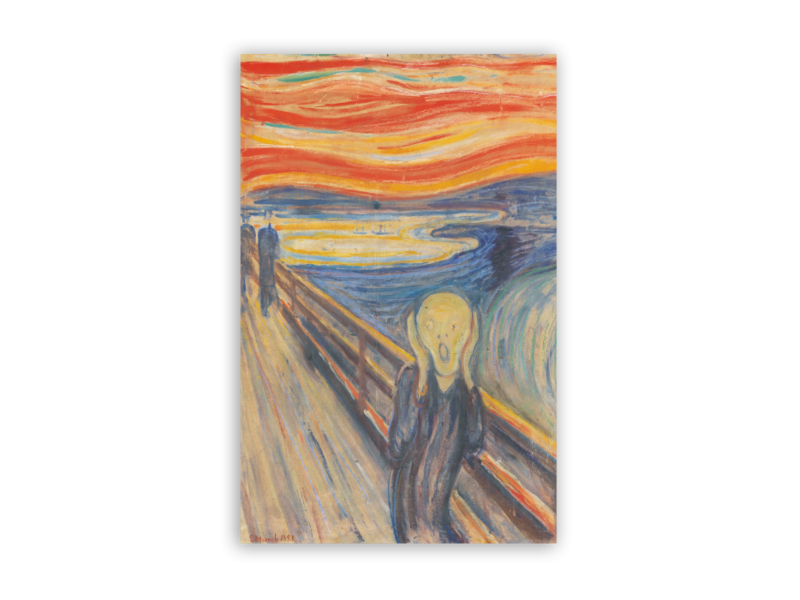 Puzzle, 1000 piezas, Munch, El grito