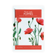 Carte postale avec graines, Coquelicots