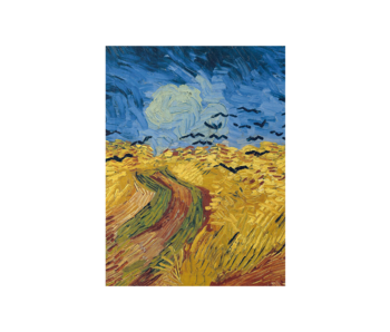 Künstlerjournal, Weizenfeld mit Krähen, Van Gogh