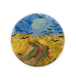 Pocket Mirror, Van Gogh, Wheatfield with crows, Auvers-sur-Oise