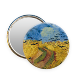 Pocket Mirror, Van Gogh, Wheatfield with crows, Auvers-sur-Oise