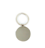 Keyring, Metal silver, Poppies