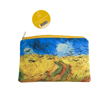 Pouch, Wheatfield with crows, Vincent van Gogh