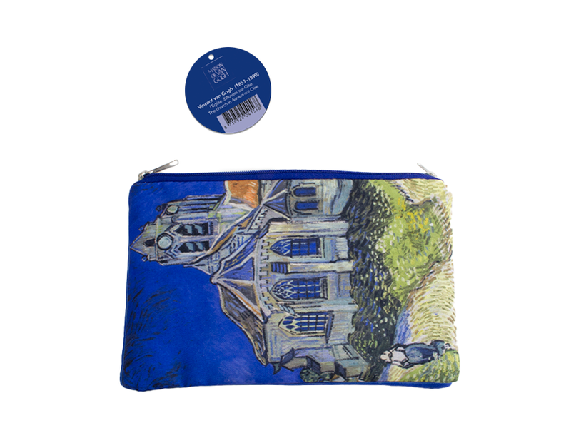 Pouch, Church in Auvers, Vincent van Gogh