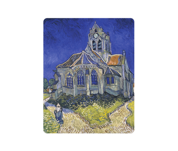 Muismat , Van Gogh,  Kerk in Auvers