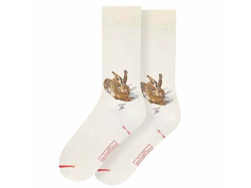 Socken, Albrecht Dürer, Hase, Größe 40-46