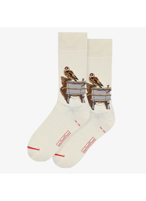 Kunstsocken, Fabritius, der Stieglitz, Gr. 40-46