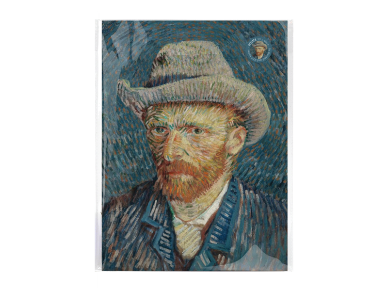 Reproduction A3,  Van Gogh, Self Portrait