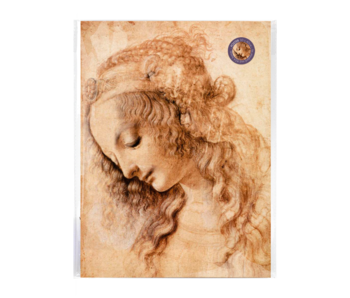 Mini  Poster A3,  Da Vinci, Portrait of a Woman