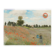 Mini  Poster A3, Monet, Veld met klaprozen