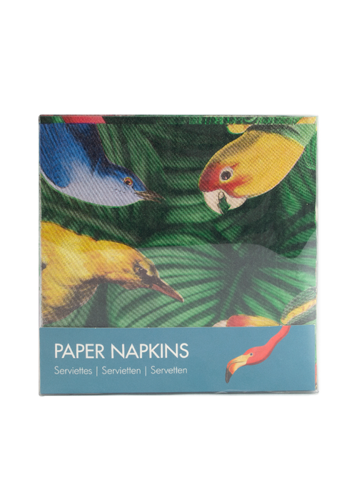 Papieren Servetten, Vogelpracht, Teylers Museum