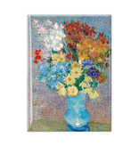 Imán de nevera XL, Kröller Müller,  Vincent van Gogh, Flowers in a blue vase Imán de nevera XL, Kröller Müller,  Vincent van Gogh, Flowers in a blue vase