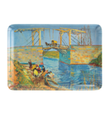 Bandeja de servicio mini, 21 x 14 cm, Kröller-Müller, Van Gogh, Bridge at Arles