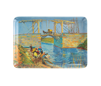 Plateau de service mini, 21 x 14 cm, Van Gogh, Bridge at Arles