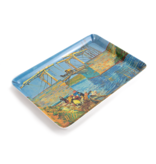 Serving Tray Mini, 21 x 14 cm, Kröller-Müller, Van Gogh, Bridge at Arles