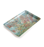Serviertablett Mini, 21 x 14 cm, Kröller-Müller, Van Gogh, Pink peach trees (Souvenir)