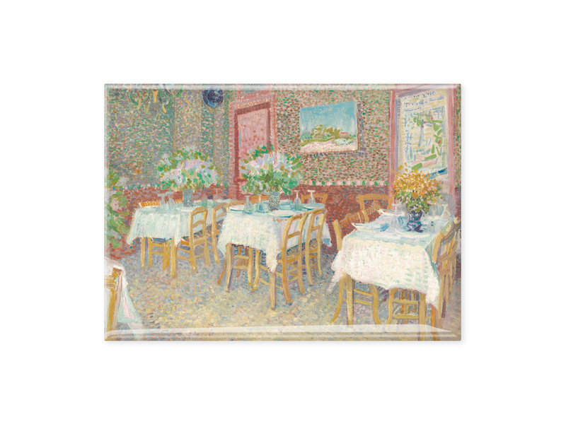 Fridge magnet XL, Kröller Müller,  Vincent van Gogh, Restaurant