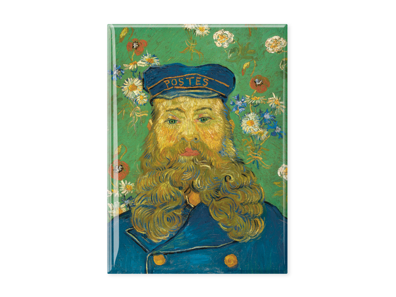 Koelkastmagneet XL, Kröller Müller,  Vincent van Gogh, Portret van Joseph Roulin