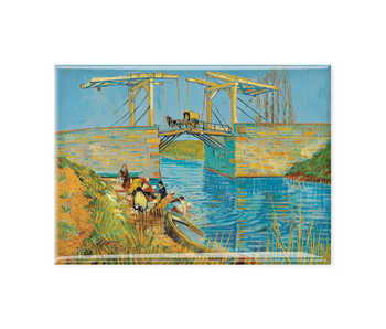 Imán de nevera XL, Van Gogh, Bridge at Arles