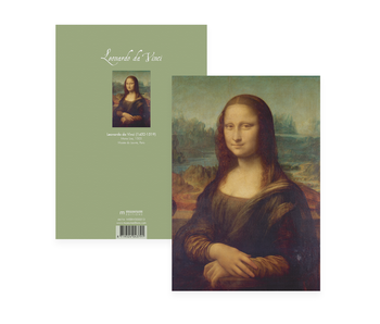 Schrift , A5 ,  Mona Lisa, Da Vinci