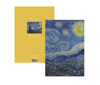 Libro de ejercicios, A5,  Van Gogh, Noche estrellada