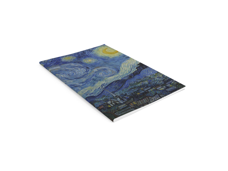 Schrift , A5 ,  Van Gogh, Sterrennacht