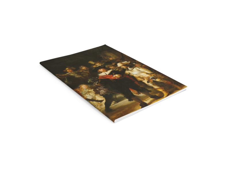 Schrift , A5 ,  Nachtwacht, Rembrandt