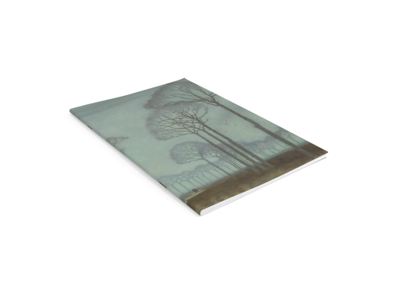 Exercise book , A5,   Jan Mankes, Row of trees