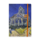 Carnet à couverture souple, A5, Van Gogh Église d'Auvers sur Oise
