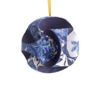 Fais le toi-même: boule de Noël , Oiseaux bleus de Delft