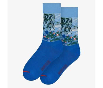 Calcetines artísticos, talla 40-46, Monet, Nenúfares